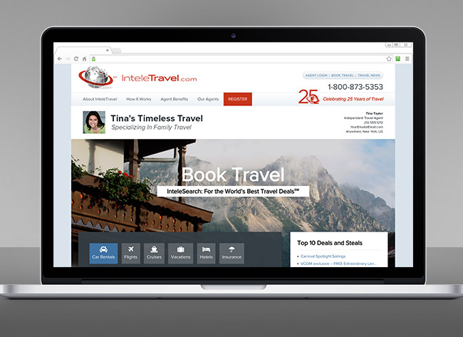 Travel Agency Website >> Agent Benefits | InteleTravel Travel Agency Website >> Agent Benefits | InteleTravel